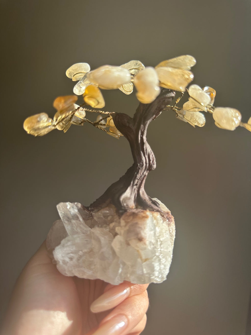 Citrine Crystal Tree - Small
