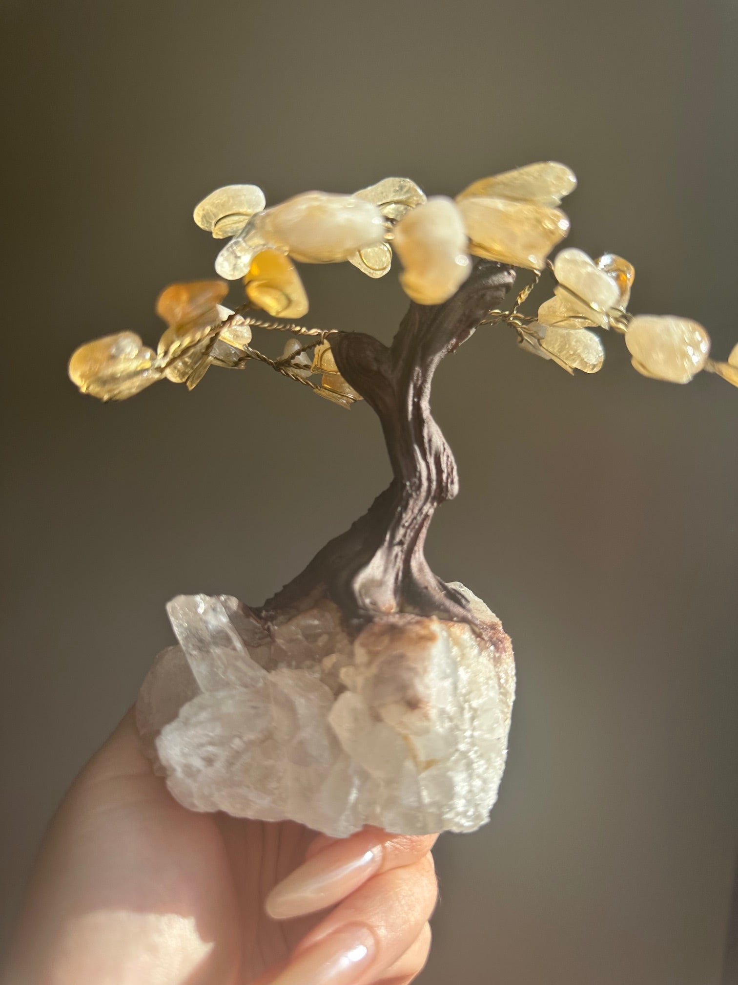 Citrine Crystal Tree - Small