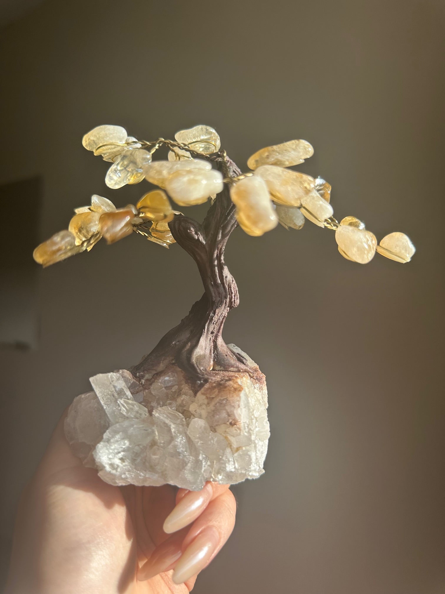 Citrine Crystal Tree - Small